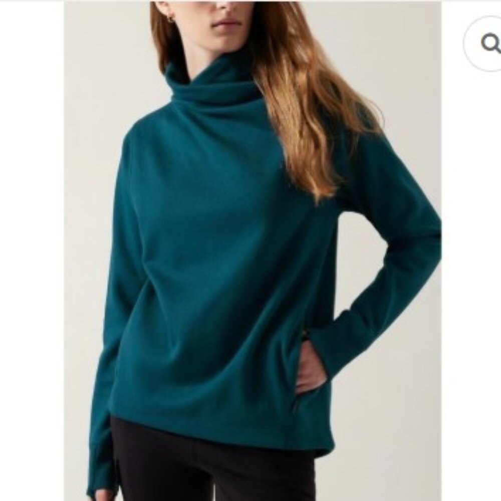Cozy Karma Twist Neck Sweatshirt, XSP & S